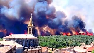 France is burning, volcano woke up in Italy, and tornado has swept through Russia