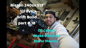 Nissan 240SX S13 1jz vvti Swap Drift Car Finally Maintenance on the Motor #1jzgte #Nissan240sx