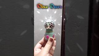 DIY DISCO BALL Decor 🪩 #diy #viralshort #viral #viralvideo #discoball #viraldiy #balldecor #trending