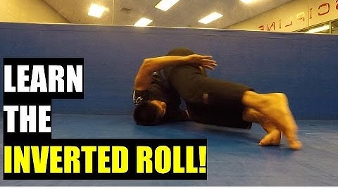 How To Inverted Roll for BJJ Beginners