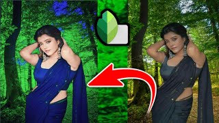 Sky Photo Editing Snapseed🔥 | How To Edit Sky In Snapseed | Dress Colour Change Tutorial screenshot 5