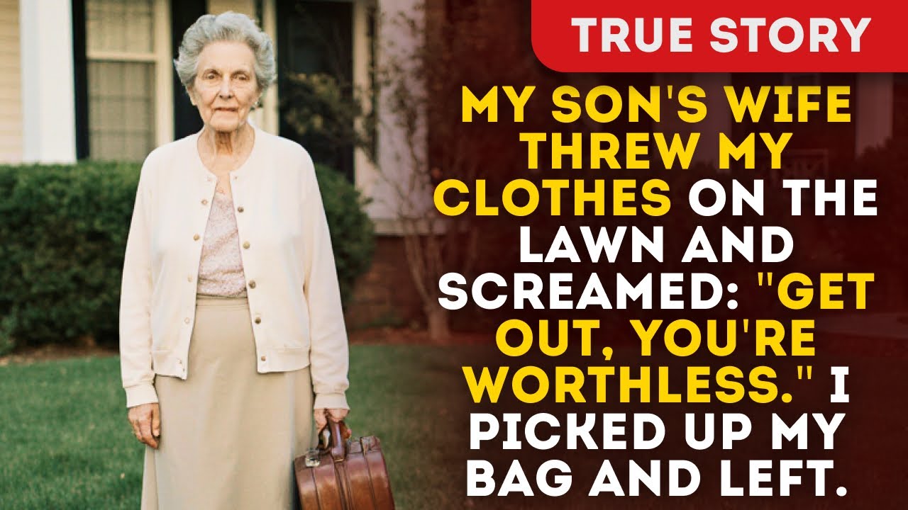 My Son's Wife Threw My Clothes On The Lawn And Screamed: 