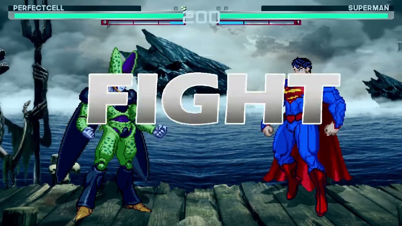 [Dragon Ball MUGEN] Perfect Cell VS Superman