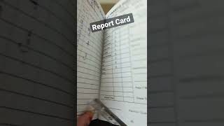 first exam report Card 😀 #happy #reportcard #exam #shreyank #youtube #viral #shorts #trending #like