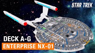Star Trek:  Inside the Enterprise NX-01 Deck A-G