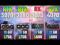 RTX 5070 Ti vs RTX 3080 vs RX 9070 XT vs RTX 4070 | Test in 7 Games