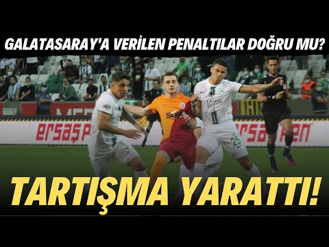 Galatasaray'a verilen penaltılar doğru mu? Tartışma yarattı!