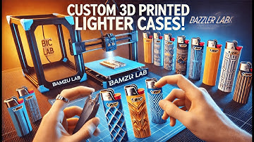 3D Printing Custom BIC Lighter Cases – Design, Print, & Showcase!