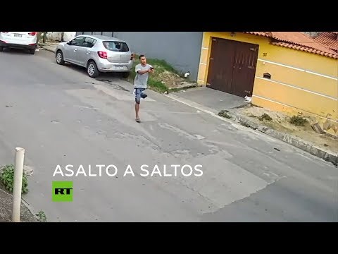 Ladrón sin una pierna integraba banda delincuencial en Brasil