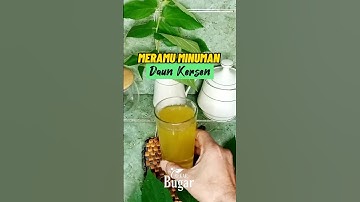 Meramu Minuman Daun Kersen