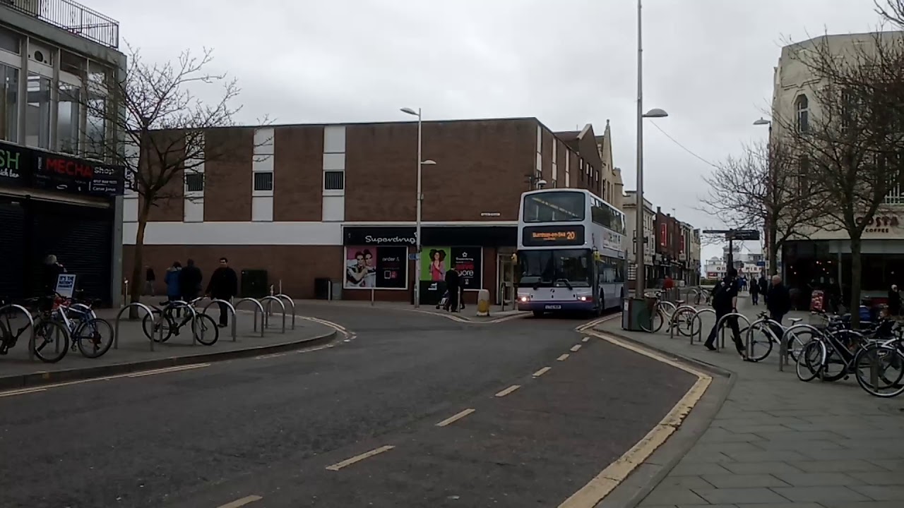 Bus arrives at weston super mare today YouTube