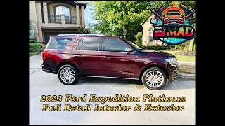Ford expedition, platinum edition, full detail, interior & exterior #asmr #detailing #automobile