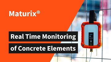 Maturix | Real time monitoring of concrete elements