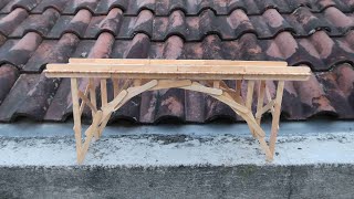 Popsicle Stick Arch Bridge