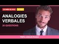🟡 Analogies Verbales - EXAMEN BLANC Moyen #1