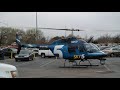 Bell 206 JetRanger start up and take off