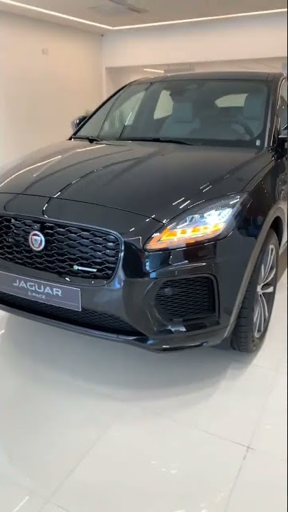 jaguar e pace 🔥 jaguar e pace in black colour #shorts #jaguar #epace