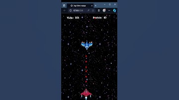COMO CRIAR JOGO DE NAVE COM JAVASCRIPT EM BREVE #SHORTS