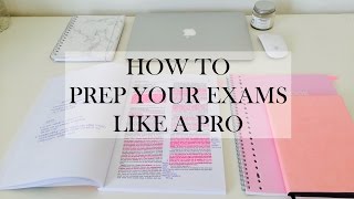 How To Prepare Your Exams Like a Pro - study tips