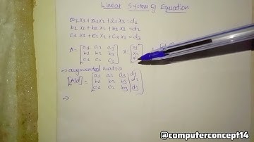 system of linear equation in amharic part 1