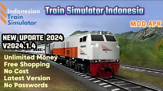 Train Simulator Indonesia Mod Apk v2024.1.4 | Unlimited Money Free Shopping | New Update 2024 screenshot 4