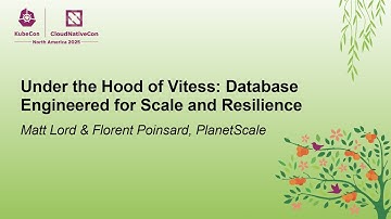Under the Hood of Vitess: Database Engineered for Scale and Resilien... Matt Lord & Florent Poinsard
