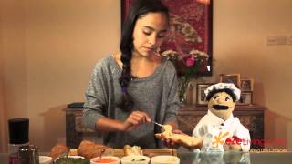 Eat Right with Chef Alfredo - How to Make a Summer Special Hummus Sandwich