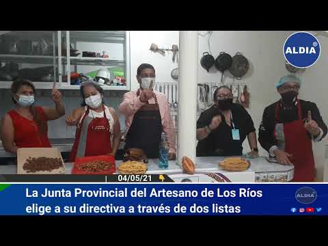 Lista 1 a la Junta Provincial de Artesanos de Los Ríos presentan propuestas