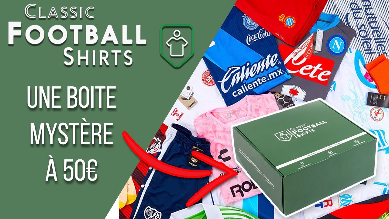 🎁 J'achète un MAILLOT de FOOTBALL au HASARD ! 😮 ( Mystery box) - YouTube