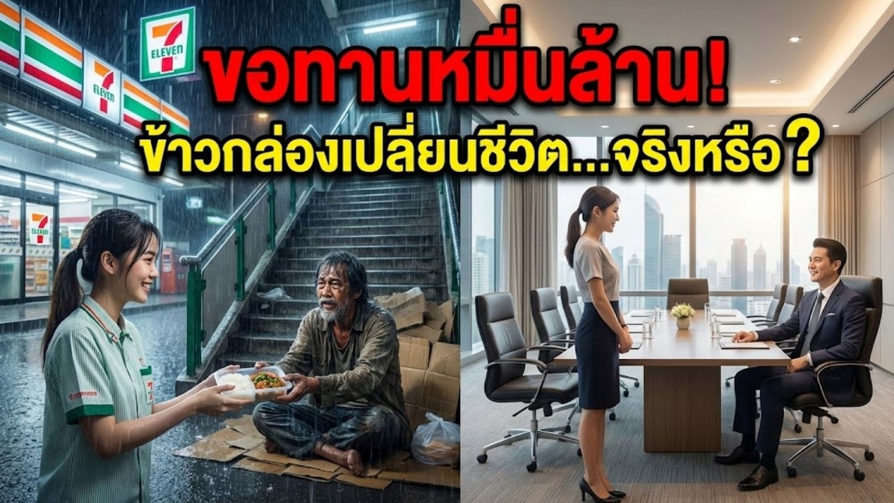 ไปสัมภาษณ์งาน... เจอ ขอทาน นั่งเก้าอี้ประธาน! ความจริงที่ทำให้น้ำตาไหล  #จดหมายหัวใจ