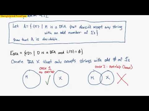 CSC333: Sipser Problem 4.12