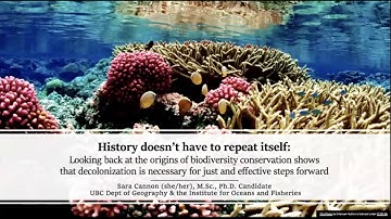 The origins of biodiversity conservation show that decolonization is necessary