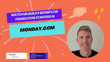 Watch Me Build 5 Powerful Starter Workflows In monday.com (Step-by-Step)