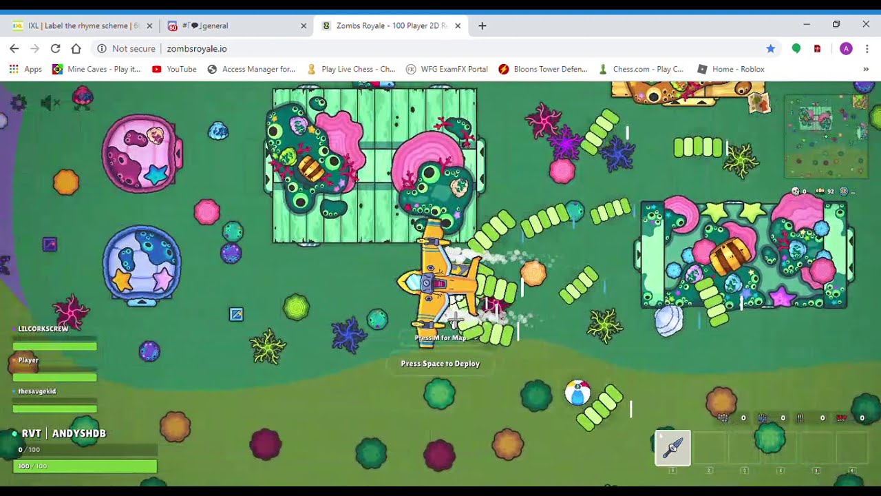 RVT members andychan, lilcorkscrew, toxic and RTV member ninja does squads