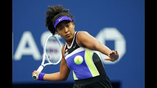 Naomi osaka hits an 86mph passing shot! | us open 2020 hot shots