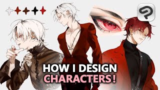 Draw an OC With Me! ✦ My Character Design Process [Clip Studio Speedpaint]