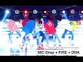 방탄소년단 BTS [4K 직캠]MIC Drop + FIRE + DNA ,대전슈퍼콘서트 풀캠@170924 락뮤직