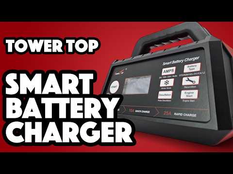 Smart 12V Battery Charger for Cars and Trucks — video thumbnail