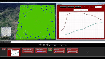 Agent based model for ant foraging by Starlogo TNG