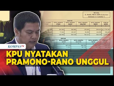 KPU Jakarta Umumkan