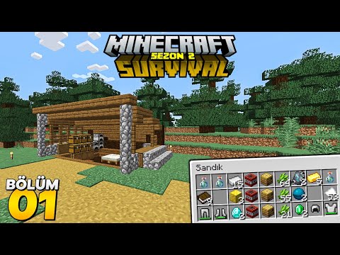 SIFIRDAN BAŞLIYORUZ! │(Survivala nasıl başlanır 1.20.1) Minecraft Survival ➤Bölüm 01 @seyidcanyt