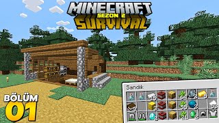 SIFIRDAN BAŞLIYORUZ! │(Survivala nasıl başlanır 1.20.1) Minecraft Survival ➤Bölüm 01 @seyidcanyt