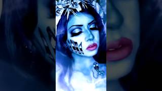 the bride corpsebride  emily timburton makeuplook goth #corpsebride #barbiemakeup #timburton