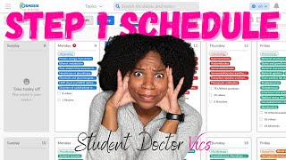 Creating a Step 1 Study Schedule