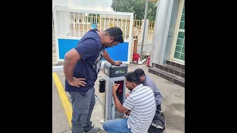 Boom Barrier installation & configuration