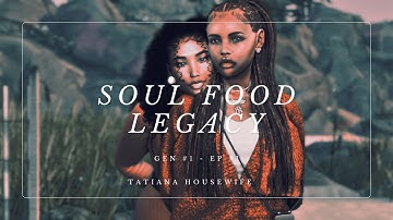 GETTING OVER DIVORCE ! | SIMS 4 SOUL FOOD LEGACY CHALLENGE | EP 1