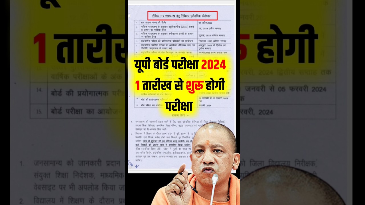 up board exam date 2024 | up board exam 2024 | up board exam 2024 kb hoga | 2024 up board exam