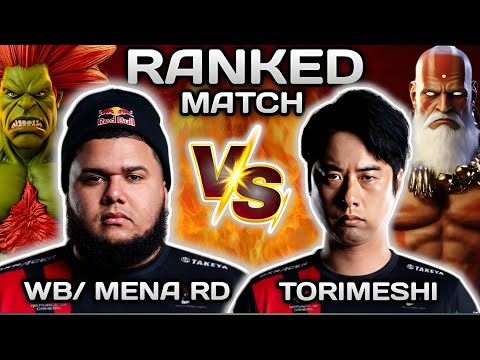 SF6 ▰ Mena RD ( Blanka ) VS Torimeshi ( Dhalsim ) ▰ HLG