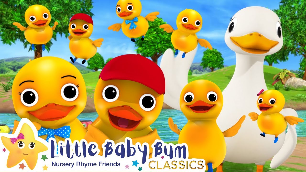 10 Little Ducks! +More Kids Songs Nursery Rhymes Little Baby Bum YouTube