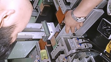 Tutorial how to adjust &operate bubble removal machine boxes former for Greek customer